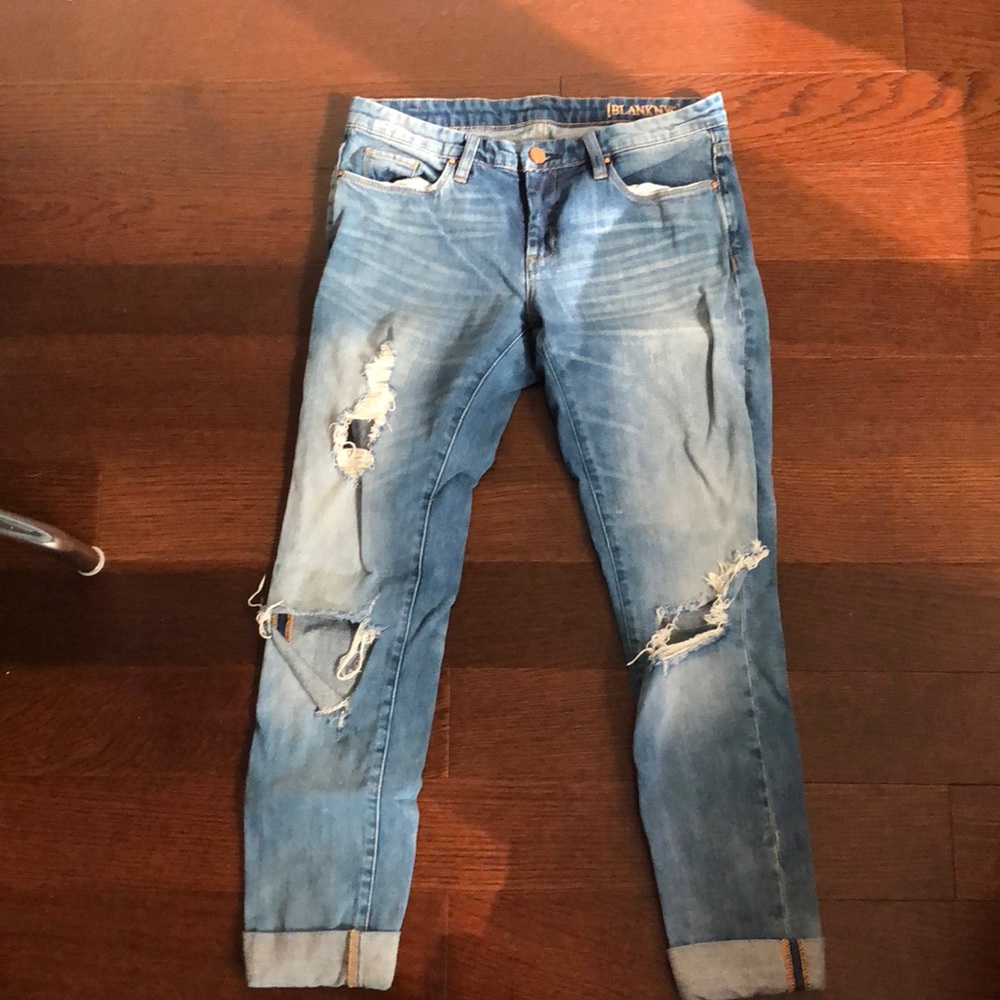 Blank NYC ripped jeans size 27